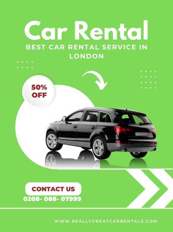 car rental website developer london